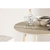 ebuy24 Plaza bartafel Ø70 cm whitewash.