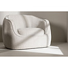 ebuy24 Elio fauteuil lichtgrijs.