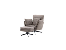 ebuy24 Madrid fauteuil grijs.