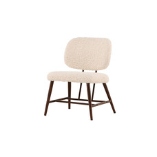 ebuy24 Midland fauteuil teddy wit.