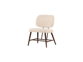 ebuy24 Midland fauteuil teddy wit.