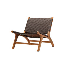 ebuy24 Rike fauteuil PU kunstleer bruin.