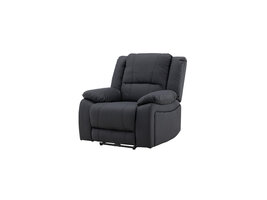 ebuy24 Singapore fauteuil fauteuil zwart.