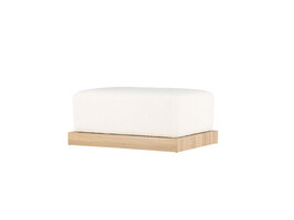 ebuy24 Ivy poef wit.