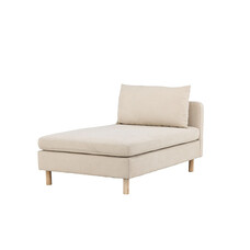 ebuy24 Zero bank bankmodule daybed beige.
