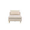 ebuy24 Zero bank bankmodule daybed beige.