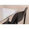 ebuy24 Polly eetkamerstoel zwart.