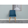 ebuy24 Plaza eetkamerstoel blauw.