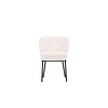 ebuy24 Agnes eetkamerstoel wit.