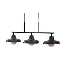 ebuy24 Stöten hanglamp zwart.