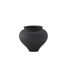 ebuy24 Rellis vaas zwart.