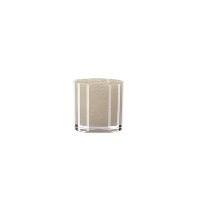 ebuy24 Glora waxinelichthouder beige.