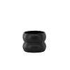 ebuy24 Dapne bloempot mat zwart.
