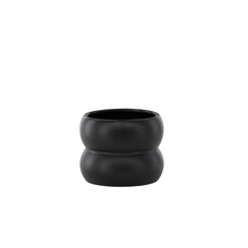 ebuy24 Dapne bloempot mat zwart.