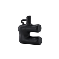 ebuy24 Dity vaas zwart.