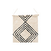 ebuy24 Love wanddecoratie katoen offwhite.