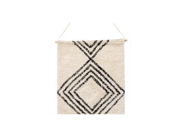 ebuy24 Love wanddecoratie katoen offwhite.