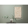 ebuy24 Hilda wanddecoratie katoen offwhite.