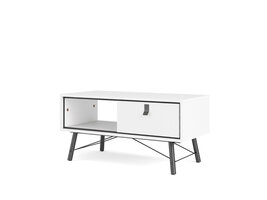ebuy24 Rye salontafel 1 lade mat wit.