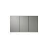 ebuy24 Synnax spiegelkast 3 spiegel deuren grijs.