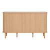 ebuy24 Nikko dressoir 2 deuren vuren natuur.