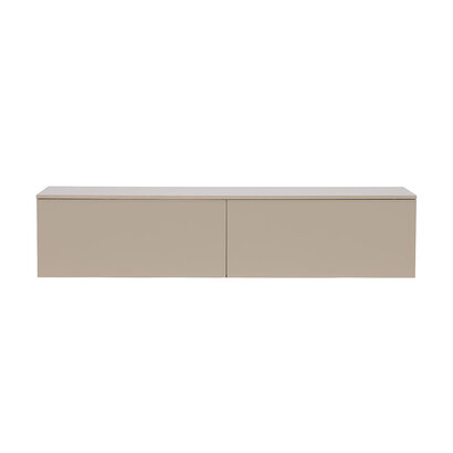 ebuy24 Frihamn dressoir wandbevestigd beige.