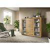 ebuy24 Xeno dressoir 4 laden 2 deuren eiken decor.