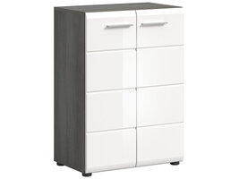 ebuy24 Salsa dressoir 2 deuren wit hoogglans.