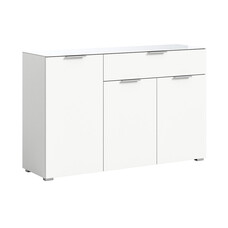 ebuy24 Ray dressoir 1 lade 3 deuren wit.