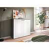 ebuy24 Monte dressoir 2 deuren wit hoogglans.