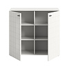 ebuy24 Monte dressoir 2 deuren wit hoogglans.