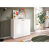 ebuy24 Monte dressoir 2 deuren wit hoogglans.