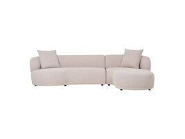 ebuy24 Kingston bank Met 2 kussens, rechtsdraaiend natuur.