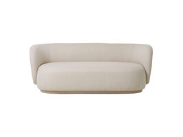 ebuy24 Mykonos bank 2,5 persoons zandkleurig.