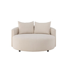 ebuy24 Kelso bank Ø150cm 3-persoons beige.