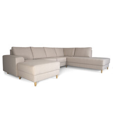 ebuy24 Nordic Ubank rechts gericht licht beige.