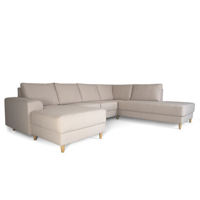 ebuy24 Nordic Ubank rechts gericht licht beige.