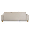 ebuy24 Nordic bank met chaise longue links gericht licht beige.