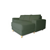 ebuy24 Nordic bank met chaise longue rechts gericht groen.