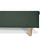 ebuy24 Nordic bank met chaise longue rechts gericht groen.