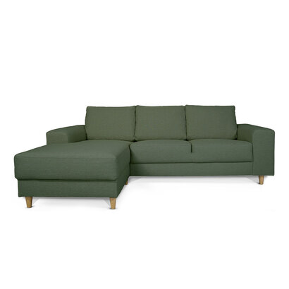 ebuy24 Nordic bank met chaise longue links gericht groen.
