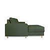 ebuy24 Nordic bank met chaise longue links gericht groen.