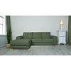 ebuy24 Nordic bank met chaise longue links gericht groen.