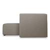 ebuy24 Heaven bank met chaise longue rechts of links gedraaid grijs zandkleurig.
