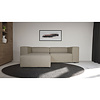 ebuy24 Heaven bank met chaise longue rechts of links gedraaid grijs zandkleurig.