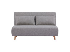 ebuy24 Marlow slaapbank 2 pers. grijs.