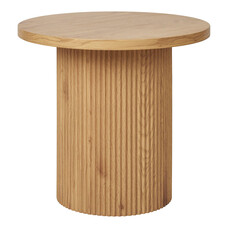 ebuy24 Boavista Hoektafel Ø48cm natuur.