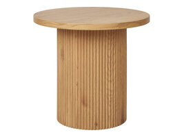 ebuy24 Boavista Hoektafel Ø48cm natuur.