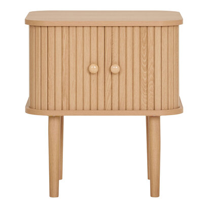ebuy24 Nikko Hoektafel 2 deuren vuren natuur.