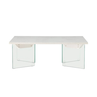 ebuy24 Ester salontafel wit.